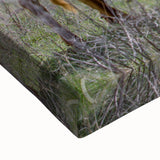 Black and white landscape art painting of Oklahoma scenery on large stretched canvas, ideal for bedroom wall decor.