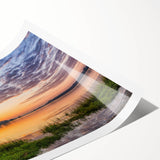 Extra large wall art featuring line art flowers in black on a white background, ideal for large living room wall decor.