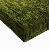 Black and white landscape art painting of Palouse hills on large stretched canvas, ideal for bedroom wall decor.