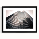 Abstract art print of Seattle skyline in vibrant colors on a textured, extra large canvas, ideal for living room decor.