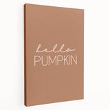 Autumn-themed stretched canvas depicting a forest in fall with rich orange and red leaves, ideal for kitchen wall art.