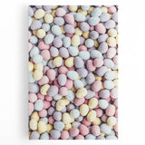 Black and white abstract floral design on stretched canvas, ideal for kitchen wall art.