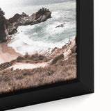 Extra large black wall art featuring a colorful, textured abstract design on framed canvas, ideal for living room decor.
