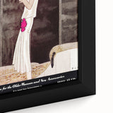 Vintage Vogue Wall Art - Chic 1928 Evening Gown Fashion Print