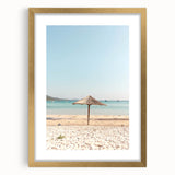 Extra large abstract art print in gold frame, featuring textured swirls in warm tones, ideal for living room decor.