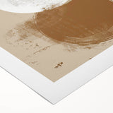 Minimalist Geometric Wall Art - Abstract Dining Room Canvas Print