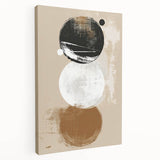 Minimalist Geometric Wall Art - Abstract Dining Room Canvas Print