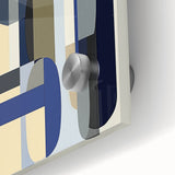 Contemporary Abstract Canvas – Structured Geometric Balance