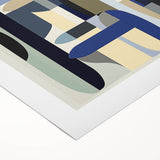 Contemporary Abstract Canvas – Structured Geometric Balance