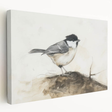 Stretched canvas showcasing a vibrant animal-themed design in a side view, perfect for home decor, with rich colors and intricate details enhancing any space.