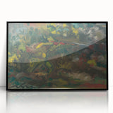 Expressionism Wall Art - Abstract Forest Scene by Expressionist Artist