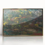 Expressionism Wall Art - Abstract Forest Scene by Expressionist Artist