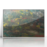Expressionism Wall Art - Abstract Forest Scene by Expressionist Artist