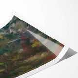 Expressionism Wall Art - Abstract Forest Scene by Expressionist Artist