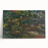 Expressionism Wall Art - Abstract Forest Scene by Expressionist Artist