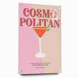 Large abstract wall art on acrylic glass depicting vibrant, swirling colors, ideal for dining room decor.