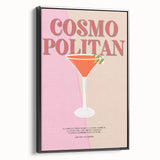 Black and white vintage poster art of a landscape on framed canvas, suitable for bedroom decor.