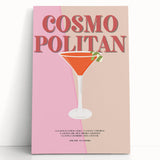 Large black and white stretched canvas featuring assorted kitchen utensils, ideal for kitchen wall art.