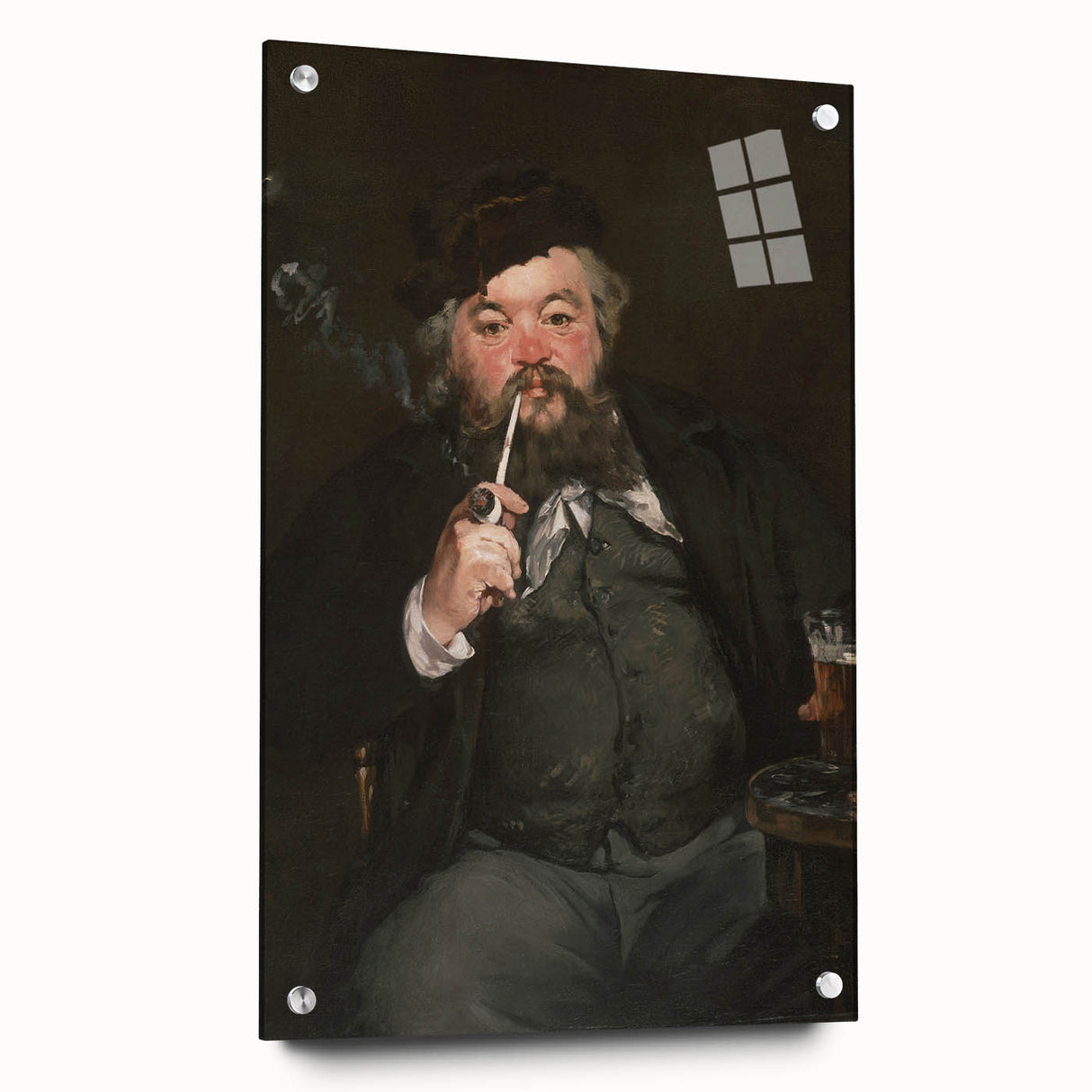 Impressionism Wall Art - Classic Portrait of a Man - Vintage French Art Print