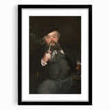 Impressionism Wall Art - Classic Portrait of a Man - Vintage French Art Print