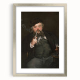 Impressionism Wall Art - Classic Portrait of a Man - Vintage French Art Print