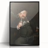 Impressionism Wall Art - Classic Portrait of a Man - Vintage French Art Print