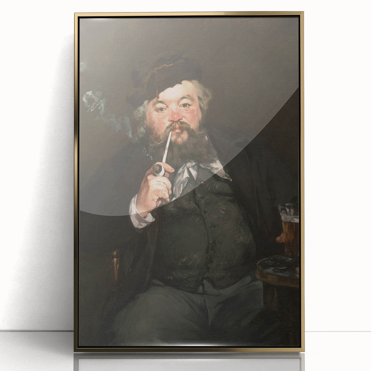 Impressionism Wall Art - Classic Portrait of a Man - Vintage French Art Print