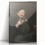 Impressionism Wall Art - Classic Portrait of a Man - Vintage French Art Print