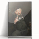 Impressionism Wall Art - Classic Portrait of a Man - Vintage French Art Print