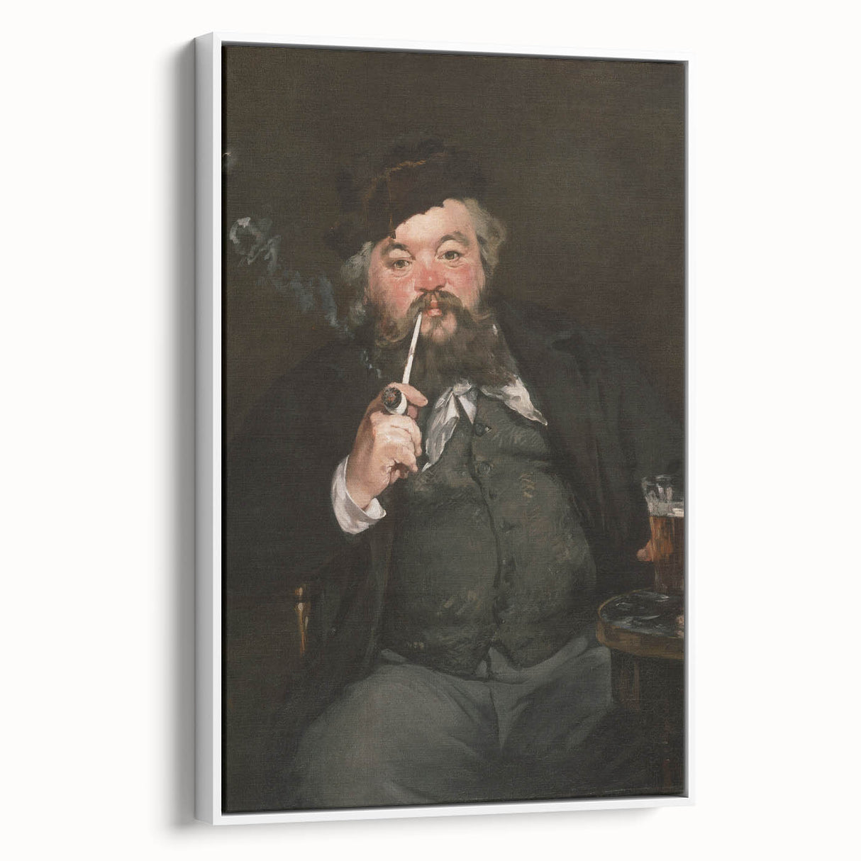 Impressionism Wall Art - Classic Portrait of a Man - Vintage French Art Print
