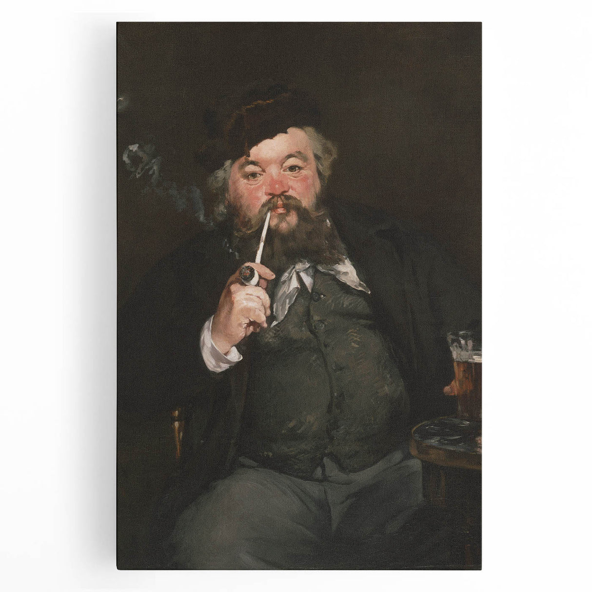 Impressionism Wall Art - Classic Portrait of a Man - Vintage French Art Print