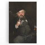 Impressionism Wall Art - Classic Portrait of a Man - Vintage French Art Print