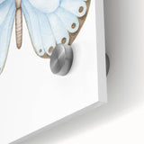 Watercolor Butterfly Print - Personalized Kids Art for Nursery