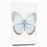 Watercolor Butterfly Print - Personalized Kids Art for Nursery