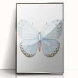 Watercolor Butterfly Print - Personalized Kids Art for Nursery