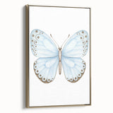 Watercolor Butterfly Print - Personalized Kids Art for Nursery