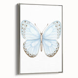 Watercolor Butterfly Print - Personalized Kids Art for Nursery