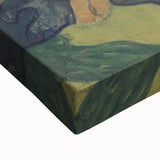 Modern Wall Art - Vibrant Forest Interior with Tree - Contemporary Print