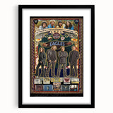 Eagles 1971-2001 Concert Poster - Vintage Rock Music Art