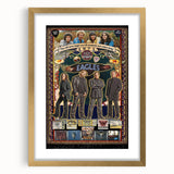 Eagles 1971-2001 Concert Poster - Vintage Rock Music Art
