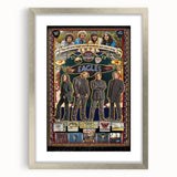 Eagles 1971-2001 Concert Poster - Vintage Rock Music Art