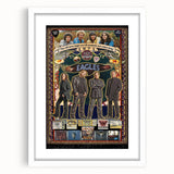 Eagles 1971-2001 Concert Poster - Vintage Rock Music Art