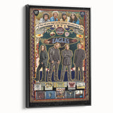 Eagles 1971-2001 Concert Poster - Vintage Rock Music Art