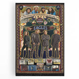 Eagles 1971-2001 Concert Poster - Vintage Rock Music Art