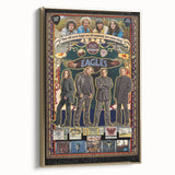 Eagles 1971-2001 Concert Poster - Vintage Rock Music Art