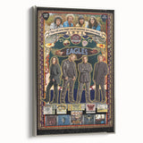 Eagles 1971-2001 Concert Poster - Vintage Rock Music Art