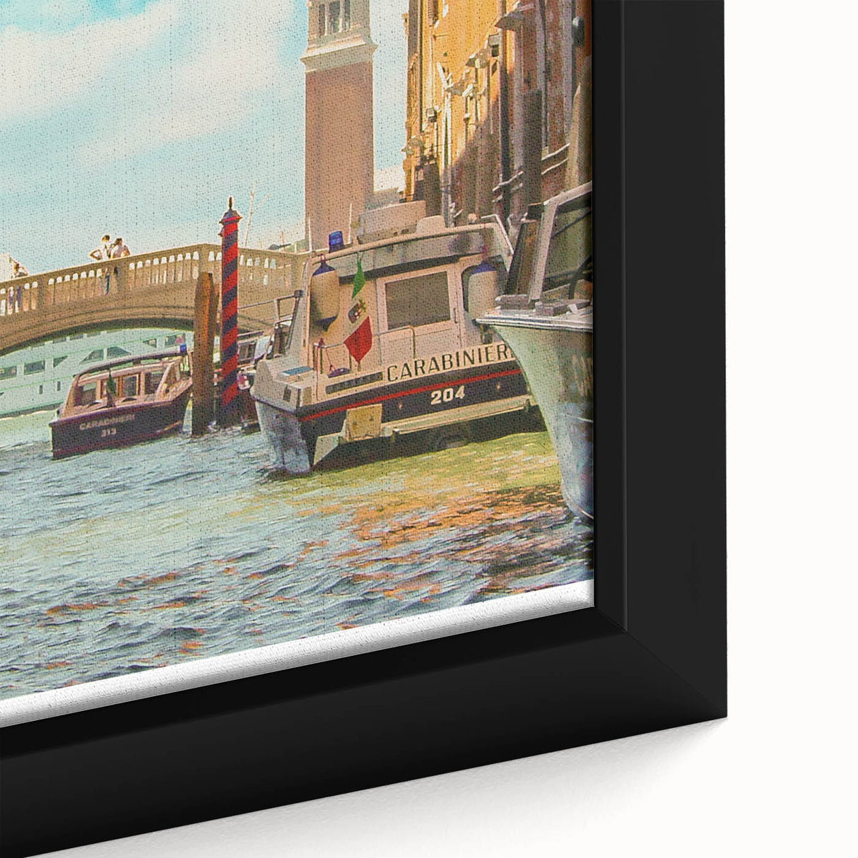 Retro Venice Travel Poster – Vintage Prints of Venice Canal
