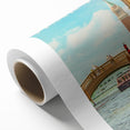 Retro Venice Travel Poster – Vintage Prints of Venice Canal