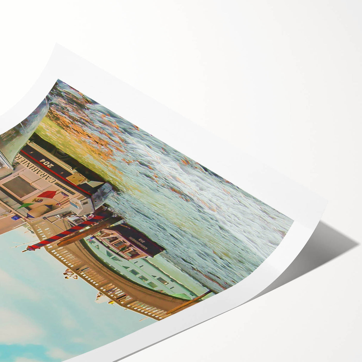 Retro Venice Travel Poster – Vintage Prints of Venice Canal