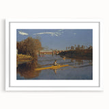 Champion Single Sculls Art Print - Thomas Eakins Rowing Canvas Decor